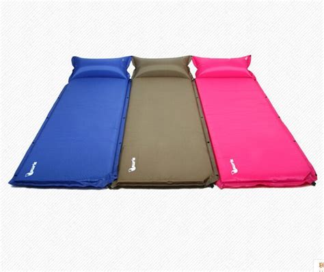 Insulated self inflating camping mat bed waterproof portable lightweight foil. Single Self Inflating Camping Sleeping Roll Up Memory Foam ...