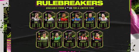 Fifa 21 ultimate team en 3djuegos: FIFA 21 Rulebreakers Team 1 Revealed: Players Include ...