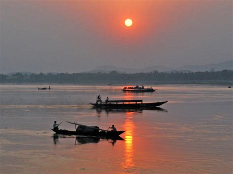 Passage Through India Cruising The Brahmaputra River In Assam