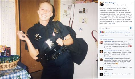 Former Detroit Police Officers Facebook Post Goes Viral