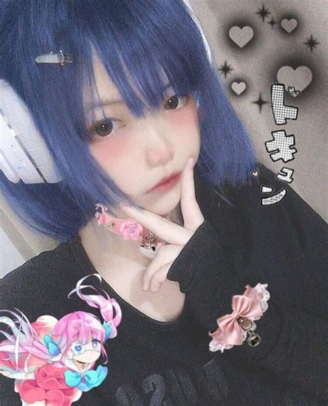 indie aesthetic aesthetic girl anime hair anime eyes dark kawaii japonese girl cosplay