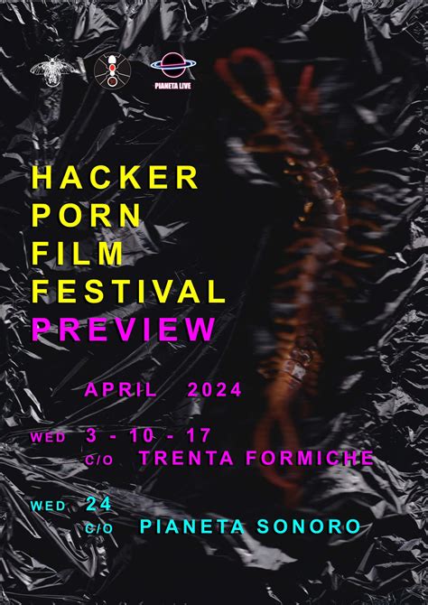 Hpff24 April 26th 30th 2024 Hacker Porn Film Festival No Gender No Border