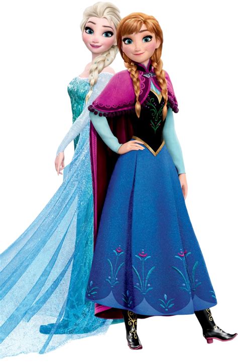 Anna And Elsa Frozen Png By Jakeysamra On Deviantart