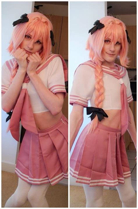 An Unexpected Schoolgirl Astolfo Cosplay Rastolfo