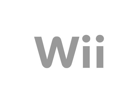 A Gran Escala Transportar Noche Nintendo Wii Logo Png Antepasado