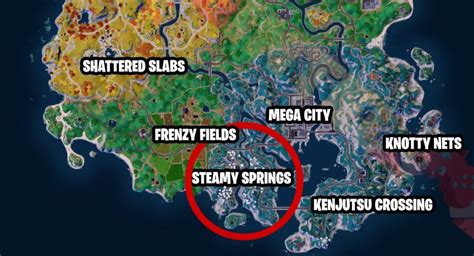Where To Find Hot Springs In Fortnite Chapter 4 Season 2