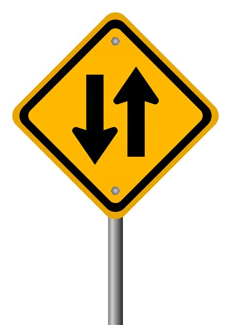 Road Sign Arrow Clipart Clipground