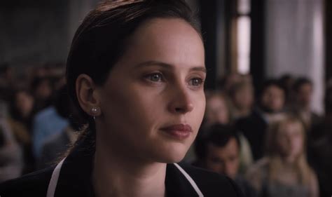 felicity jones is ruth bader ginsburg in first trailer for on the basis of sex watch consequence