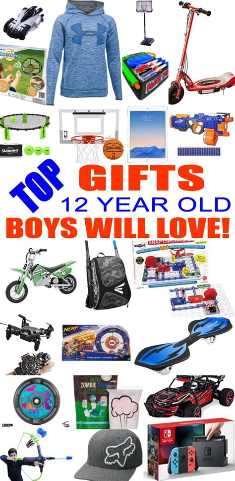 What to get a 12 year old boy for his birthday. Best Gifts For 12 Year Old Boys | Christmas gift 12 year ...