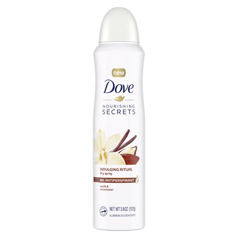 Dove Nourishing Secrets Dry Spray Antiperspirant Indulging Ritual