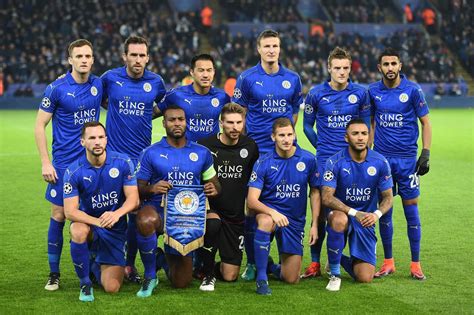 Leicester City Squad Leicester City England Football Formation