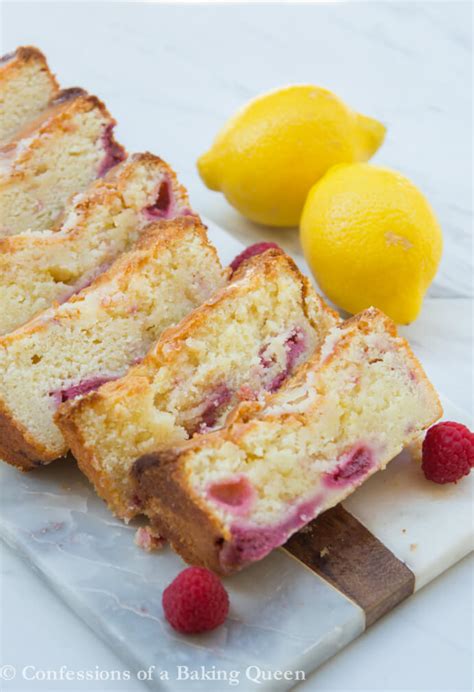 Raspberry Lemon Loaf Cake Confessions Of A Baking Queen