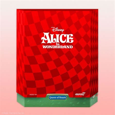 Super7 Action Figure Alice In Wonderland Disney Ultimates Hartenkoningi