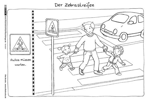 Zebrastreifen Verkehrserziehung Grundschule Verkehrserziehung Verkehr