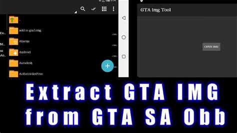Mod Gta Sa With Obb Filesget Gta Img And Texdb Folder