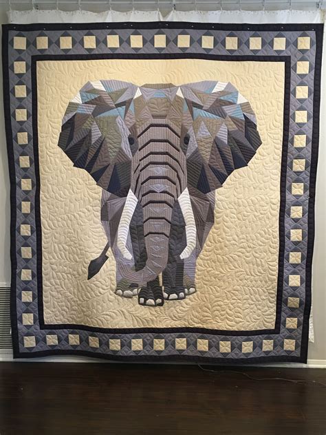 Pin By Jeanne Killeen On Elephant Quilt Elephant Quilts Pattern