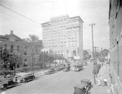 Florida Memory • Street Scene With Tampa Terrace Hotel In Center