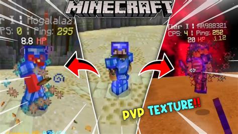 Top 3 Best Pvp Texture Packs For 119 Mcpe Pvp Texture Pack Youtube