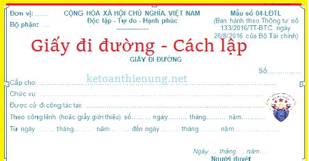 Maybe you would like to learn more about one of these? Mẫu Giấy đi đường theo Thông tư 133 và 200