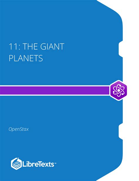11 Book Chapter 11 THE GIANT PLANETS OpenStax 1 CHAPTER OVERVIEW