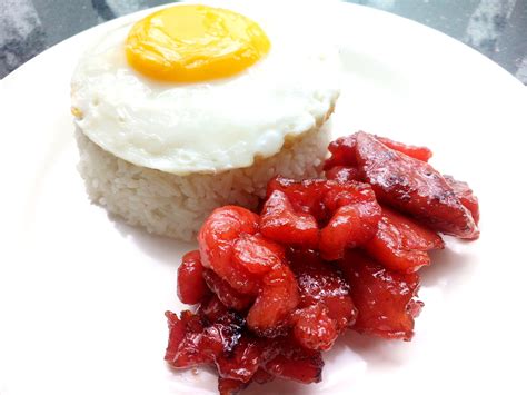 Tocilog Tocino Spanish Style Bacon Sinangag Fried Rice Itlog