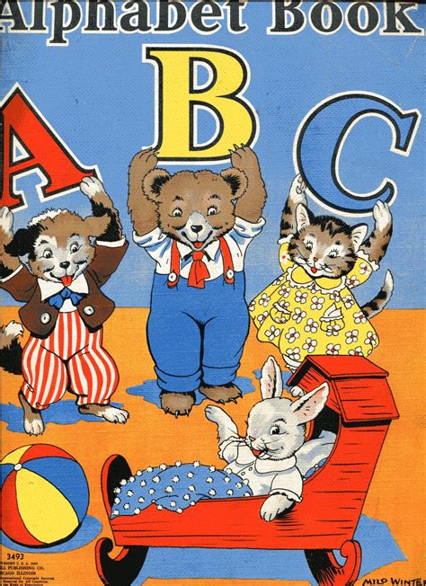 For purely teaching the alphabet, i think you're better off getting a book with a single letter per page. ALPHABET BOOK ABC by Bennett, Rowena: Very Good Soft cover (1938 ...