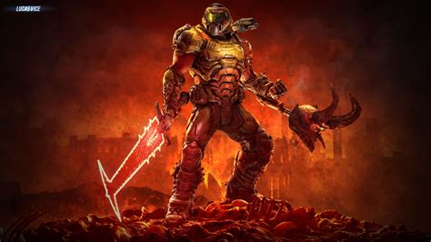 The Doomslayer Doom Eternal By The Vicesquad On Deviantart In 2021