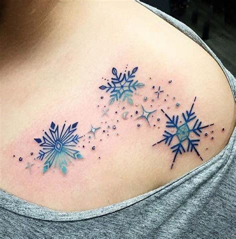 Tatuajes De Copos De Nieve Mejores Ideas Y Su Fascinante Significado