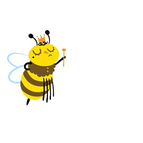 Via Giphy Bee Art Cute Bee