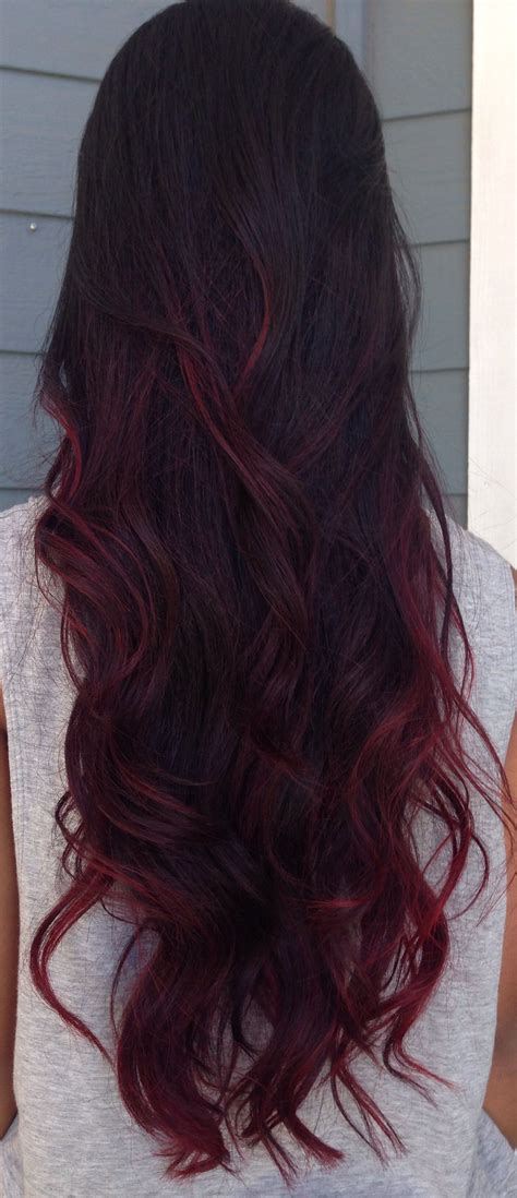 Red Ombré Hair Styles Hair Ombre Hair