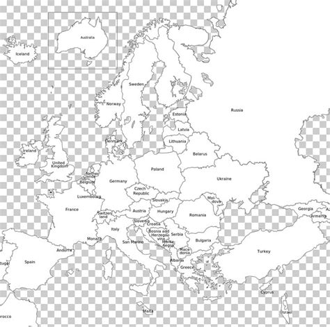 Black And White Map Of Europe Maping Resources Europe Map Europe The Best Porn Website