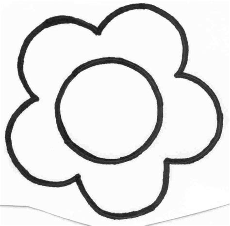 6 Best Images Of Spring Flower Cutouts Printable Flower Shape Cut Out
