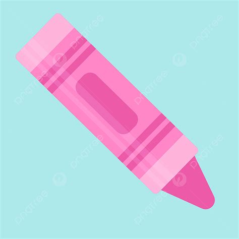 Pink Crayon Vector Png Images Crayon Pink Vector Crayon Clipart