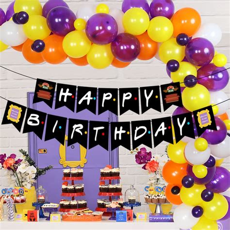 Friends Tv Show Birthday Party Decoration Friends Themed Birthday