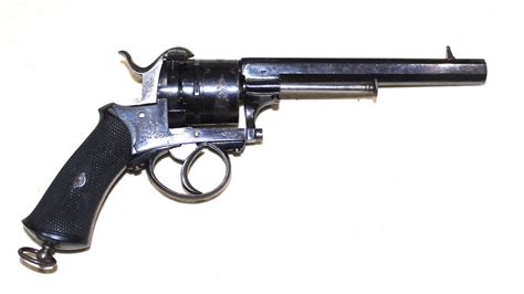Excellent Condition Obsolete 9mm Pinfire Lefaucheux Revolver Mjl
