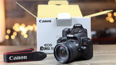 Canon Rebel Sl3 200d Ii Unboxing And First Look Youtube