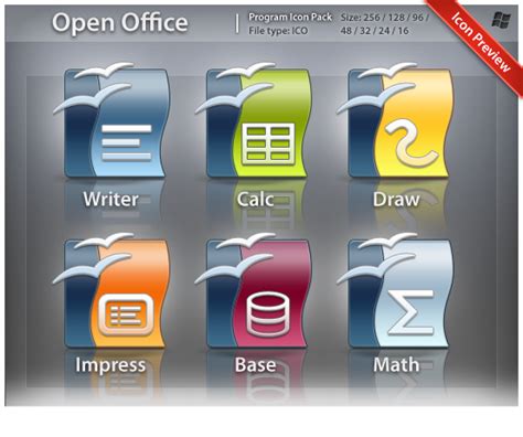 Icons Open Office Pack By Ncrow On Deviantart