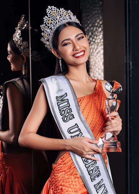 8ᵗʰ Miss Universe Myanmar Ganadora Hakha Thuzar Wint Lwin