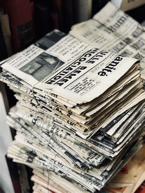 In fact, paper products can typically be recycled into additional paper products up to seven times before the materials start to degrade. Why I Will Never Read a Newspaper or Watch The News on ...