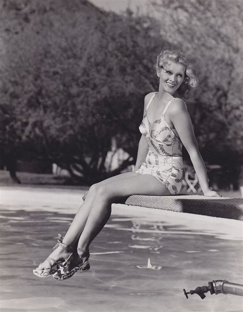 Ilona Massey Pin Up Vintage Swimwear Hollywood Actresses