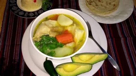 Sopa De Pollo Guatemalteca Recetas De Guatemala