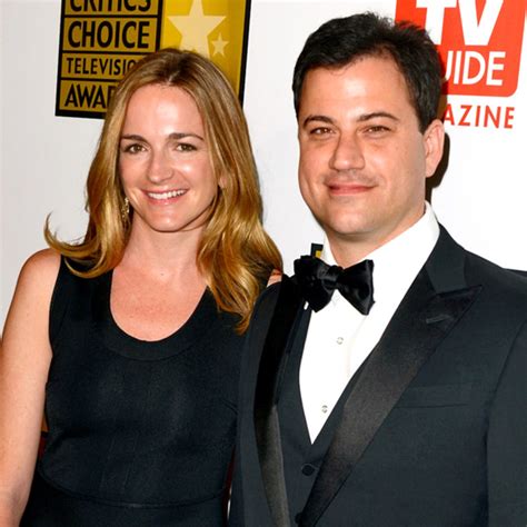 Jimmy Kimmel Engaged To Girlfriend Molly Mcnearney E Online Ca