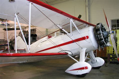 Waco Vpf 7 Single Engine Three Seat Biplane