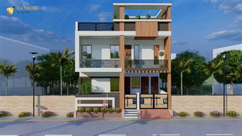 Modern Front Balcony Design House Architecture Home Decor