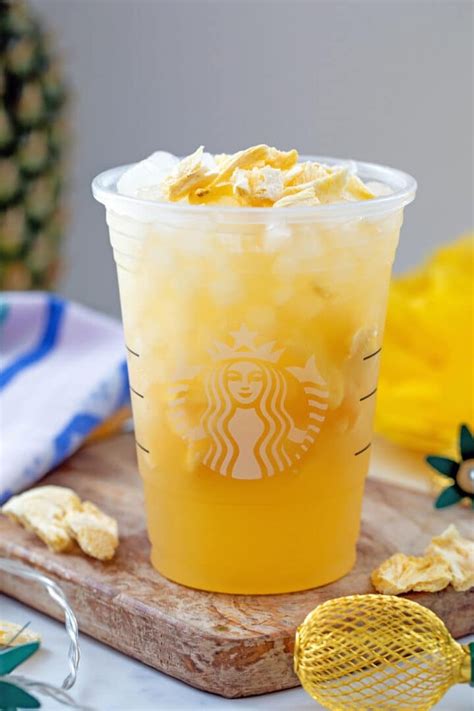 Royal Food Copycat Starbucks Pineapple Passionfruit Refresher