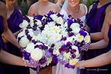 Deep Purple Wedding Flowers