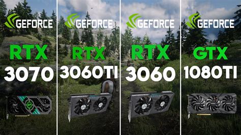 Rtx 3070 Vs Rtx 3060 Ti Vs Rtx 3060 Vs Gtx 1080 Ti Test In 6 Games