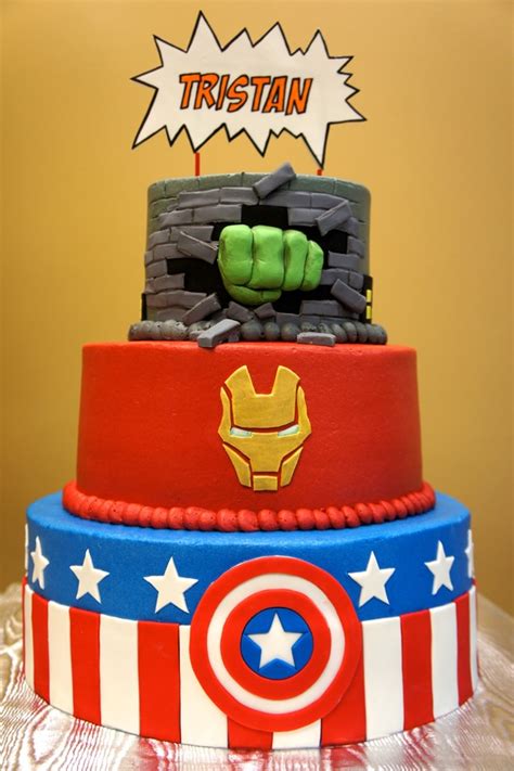 At cakeclicks.com find thousands of cakes categorized into wedding cake designs rugby, three tier wedding cake rugby. 10 Awesome Avengers Cakes - Pretty My Party