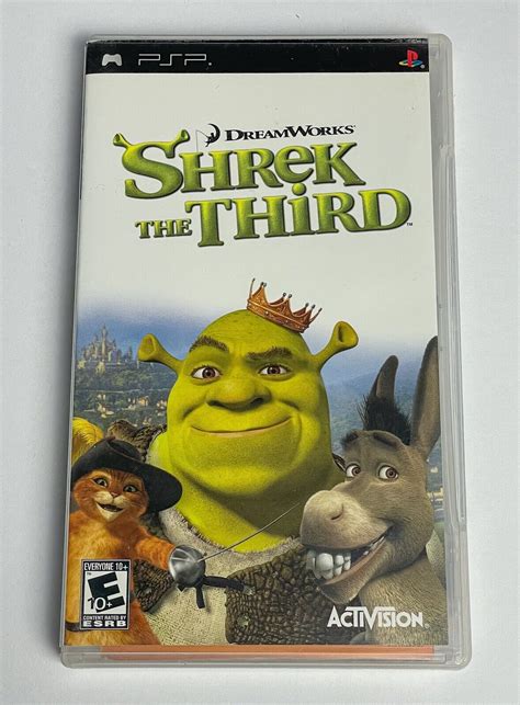 Shrek The Third Sony Psp Thegameworld Ebay