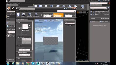 Unreal Engine 4 Cloth Tutorial YouTube